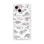 プレミアムパネル with MagSafe［ Dinosaurs No.2 - White ］