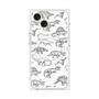 プレミアムパネル with MagSafe［ Dinosaurs No.2 - White ］
