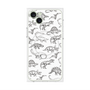 プレミアムパネル with MagSafe［ Dinosaurs No.2 - White ］