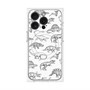 プレミアムパネル with MagSafe［ Dinosaurs No.2 - White ］