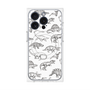 プレミアムパネル with MagSafe［ Dinosaurs No.2 - White ］