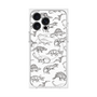 プレミアムパネル with MagSafe［ Dinosaurs No.2 - White ］