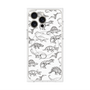 プレミアムパネル with MagSafe［ Dinosaurs No.2 - White ］