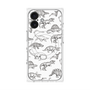 プレミアムパネル with MagSafe［ Dinosaurs No.2 - White ］