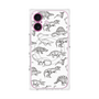 プレミアムパネル with MagSafe［ Dinosaurs No.2 - White ］