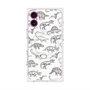 プレミアムパネル with MagSafe［ Dinosaurs No.2 - White ］