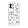 プレミアムパネル with MagSafe［ Dinosaurs No.2 - White ］