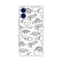 プレミアムパネル with MagSafe［ Dinosaurs No.2 - White ］