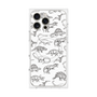 プレミアムパネル with MagSafe［ Dinosaurs No.2 - White ］