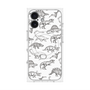 プレミアムパネル with MagSafe［ Dinosaurs No.2 - White ］
