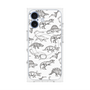プレミアムパネル with MagSafe［ Dinosaurs No.2 - White ］