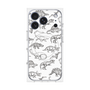 プレミアムパネル with MagSafe［ Dinosaurs No.2 - White ］