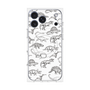 プレミアムパネル with MagSafe［ Dinosaurs No.2 - White ］