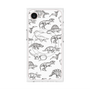 プレミアムパネル with MagSafe［ Dinosaurs No.2 - White ］