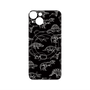 プレミアムパネル with MagSafe［ Dinosaurs No.2 - Black ］