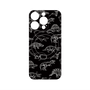 プレミアムパネル with MagSafe［ Dinosaurs No.2 - Black ］