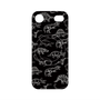 プレミアムパネル with MagSafe［ Dinosaurs No.2 - Black ］