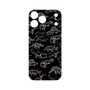 プレミアムパネル with MagSafe［ Dinosaurs No.2 - Black ］