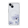 プレミアムパネル with MagSafe［ Natural Flower - blue ］