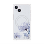 プレミアムパネル with MagSafe［ Natural Flower - blue ］