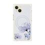 プレミアムパネル with MagSafe［ Natural Flower - blue ］