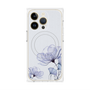 プレミアムパネル with MagSafe［ Natural Flower - blue ］