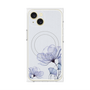 プレミアムパネル with MagSafe［ Natural Flower - blue ］