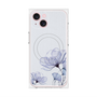 プレミアムパネル with MagSafe［ Natural Flower - blue ］