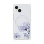 プレミアムパネル with MagSafe［ Natural Flower - blue ］