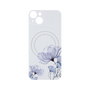プレミアムパネル with MagSafe［ Natural Flower - blue ］