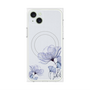 プレミアムパネル with MagSafe［ Natural Flower - blue ］