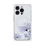 プレミアムパネル with MagSafe［ Natural Flower - blue ］