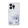 プレミアムパネル with MagSafe［ Natural Flower - blue ］