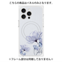 プレミアムパネル with MagSafe［ Natural Flower - blue ］