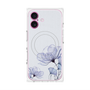 プレミアムパネル with MagSafe［ Natural Flower - blue ］