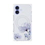 プレミアムパネル with MagSafe［ Natural Flower - blue ］