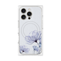 プレミアムパネル with MagSafe［ Natural Flower - blue ］