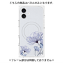 プレミアムパネル with MagSafe［ Natural Flower - blue ］