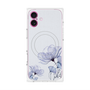 プレミアムパネル with MagSafe［ Natural Flower - blue ］