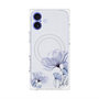 プレミアムパネル with MagSafe［ Natural Flower - blue ］
