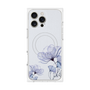 プレミアムパネル with MagSafe［ Natural Flower - blue ］