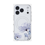 プレミアムパネル with MagSafe［ Natural Flower - blue ］