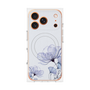 プレミアムパネル with MagSafe［ Natural Flower - blue ］