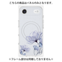 プレミアムパネル with MagSafe［ Natural Flower - blue ］