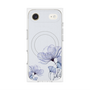 プレミアムパネル with MagSafe［ Natural Flower - blue ］