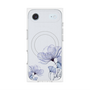 プレミアムパネル with MagSafe［ Natural Flower - blue ］