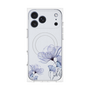 プレミアムパネル with MagSafe［ Natural Flower - blue ］