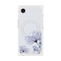 プレミアムパネル with MagSafe［ Natural Flower - blue ］