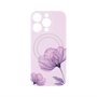 プレミアムパネル with MagSafe［ Natural Flower - Purple ］