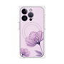 プレミアムパネル with MagSafe［ Natural Flower - Purple ］